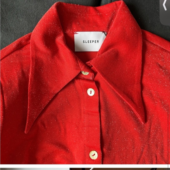 Sleeper Red Shimmer Sleep Set - Picture 8 of 9